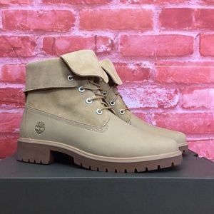 TIMBERLAND WOMEN'S JAYNE SUEDE FOLD-DOWN BOOTS